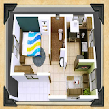 New 3D Floor Plan Home icon