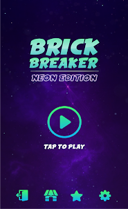 Brick Breaker Neon Edition