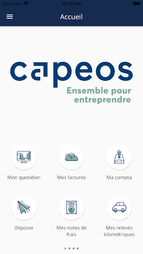 Android application Capeos Conseils screenshort