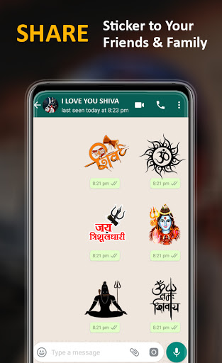 WAStickerApps - Shiva Stickers 2.8 screenshots 3