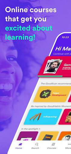 Android application GoodHabitz screenshort