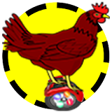 Chicken On A Hoverboard icon