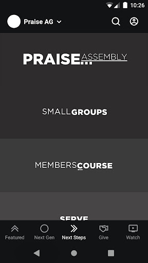 Praise AG Screen 3