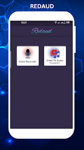 REDAUD - Audio Recorder