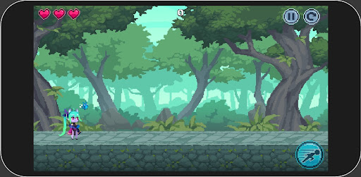 Android application Tsuki Run (BETA) screenshort
