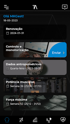 The Athlete Screen 3