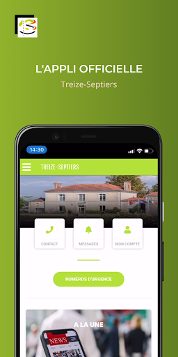 Android application TREIZE-SEPTIERS screenshort