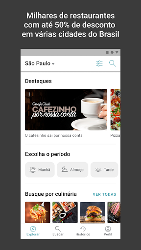 ChefsClub: Comer fora começa a Screenshot 1 - AppWisp.com