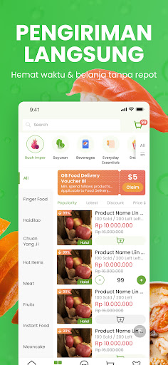 WEBUY ID - GroupBuy Fresh Food Screen 2