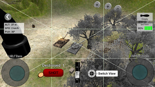 RC Real drone simulator war