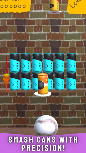 Knock the Cans Down- Hit Balls Screen 2