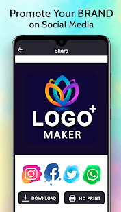 Logo Maker Free logo designer, Logo Creator app  Screenshots 12