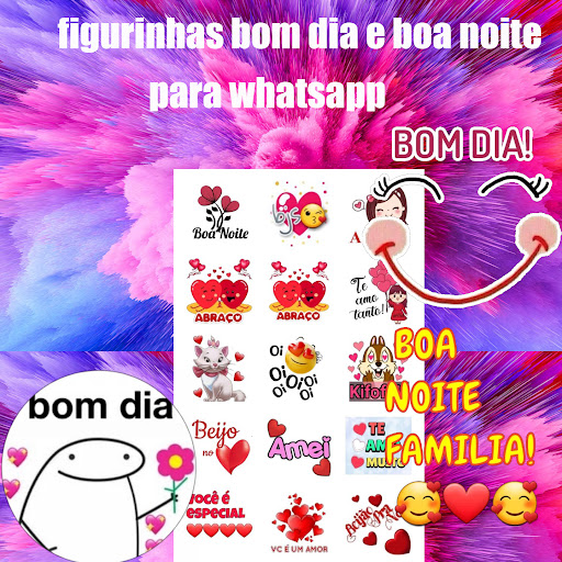 Android application Bom dia stickers para whatsapp screenshort