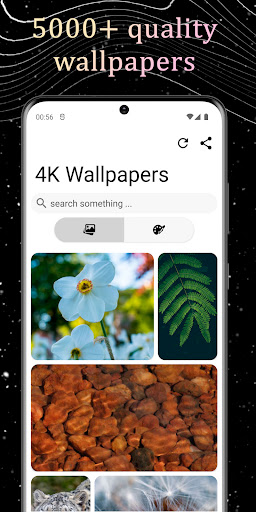 Android application 4K Wallpaper Themes for Galaxy screenshort
