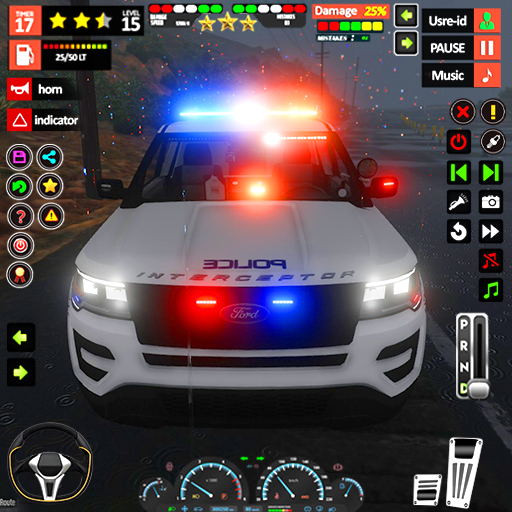 Police Car Chase: Car Games 3D 1.1 Icon