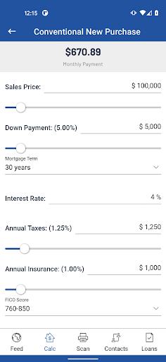 InterWest Mortgage Mobile Screen 3