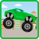truck jump games icon