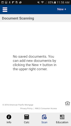 Screenshot of Sierra Mortgage