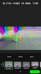 Glitcho - Glitch Video & Photo Bildschirmfoto