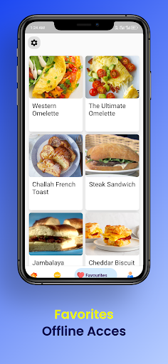 Screenshot of Breakfast Recipes Cookbook