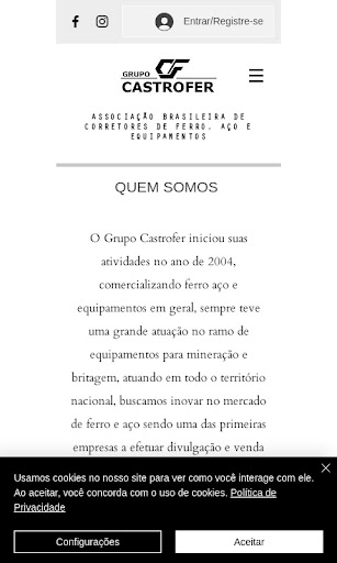 Android application Grupo Castrofer screenshort