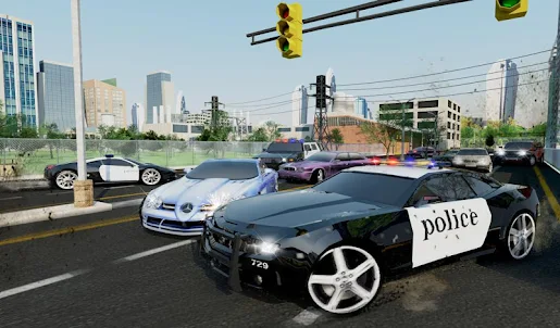 Police Car Chase Driving Game