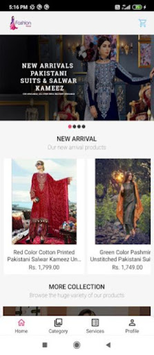 FashionNaari Screen 2