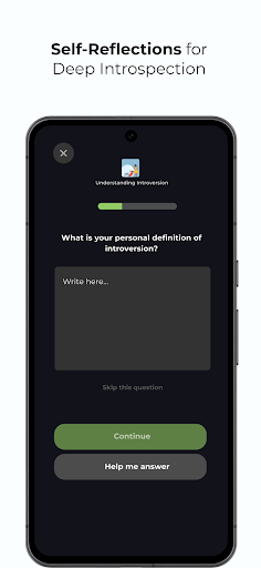The Introvert App Screen 3