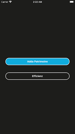 Android application Adda Patrimoine screenshort