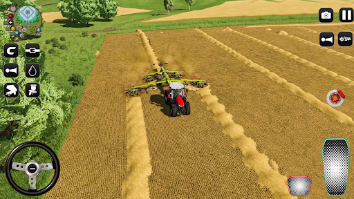 Android application Heavy Tractor Driving Game 3d screenshort