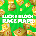 Cover Image of डाउनलोड Lucky Block Race Maps for Minecraft PE 2.0 APK