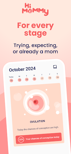 HiMommy: Ovulation & Pregnancy Screenshot 1 - AppWisp.com