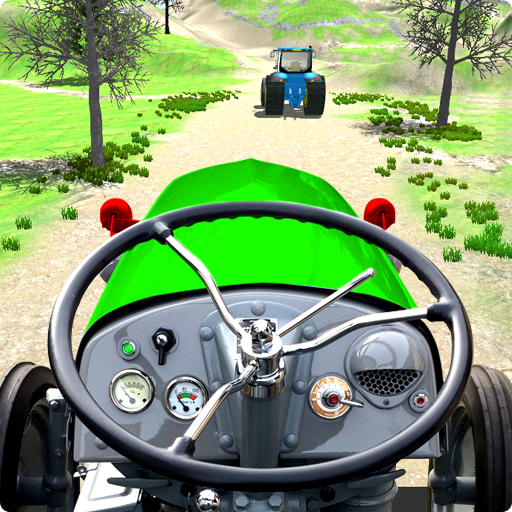 Real Tractor Farm Simulator 3D logo