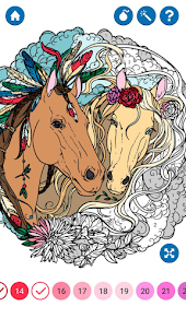 Color by Number: Coloring book
