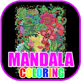 Flower Mandala Coloring Pages icon