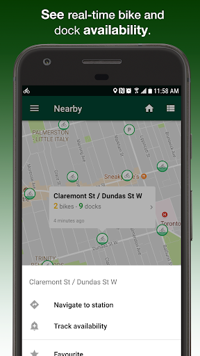 Screenshot of Cycle Now: Bike Share