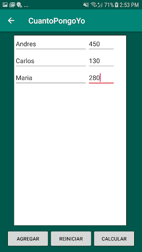Cuanto Pongo Yo Screen 2
