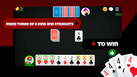 Straight Gin Rummy Online