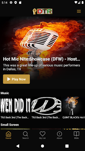 Android application DTR Television (DTR TV) screenshort