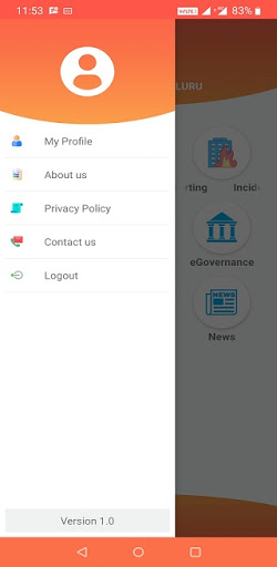 Android application 1touchmangaluru screenshort