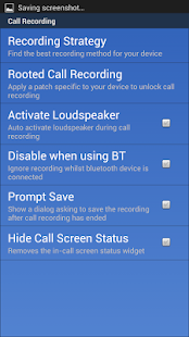 Call Recorder S9 & S10 Schermata