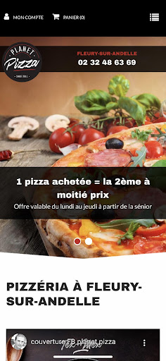 PLANETPIZZA FLEURY SUR ANDELLE Screen 3