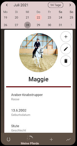 Android application RidingCoach Dressur pro Pferd screenshort
