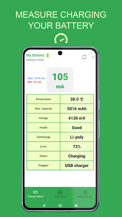 Battery Health and Cycle Count - 1.0 - (Android)