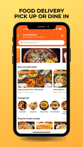 Hallo Chef - Food Delivery Screen 3