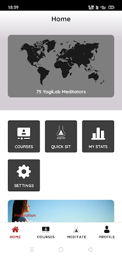 YogiLab Screen 2