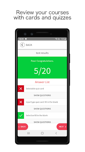 Goocus | Mobile Learning Screen 3