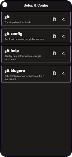 Git Commands Screen 3