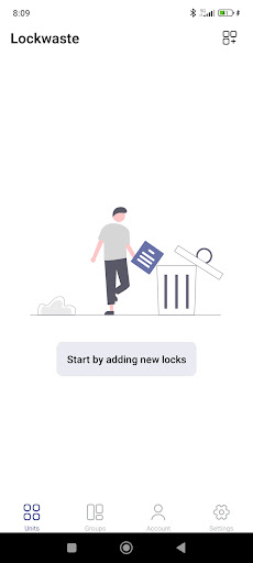 Android application Lockwaste screenshort