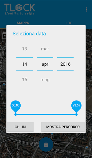 Tlock - lantifurto selfie Screen 3